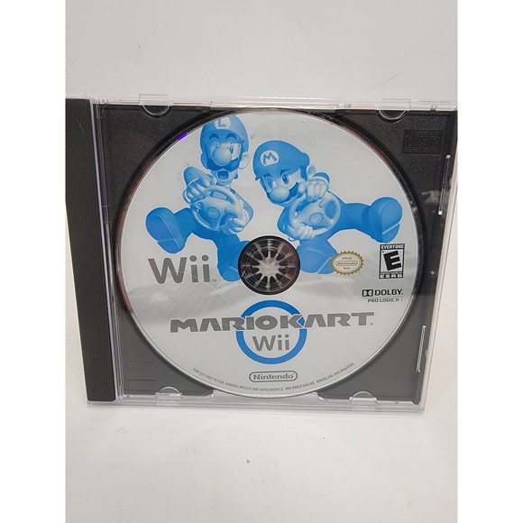 Mario Kart Cart Other - Nintendo Wii 2008 Mario Kart Cart Game Wii Disc Only